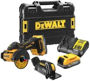 Аккумуляторная отрезная машина DeWALT DCS438E2T с АКБ и ЗУ