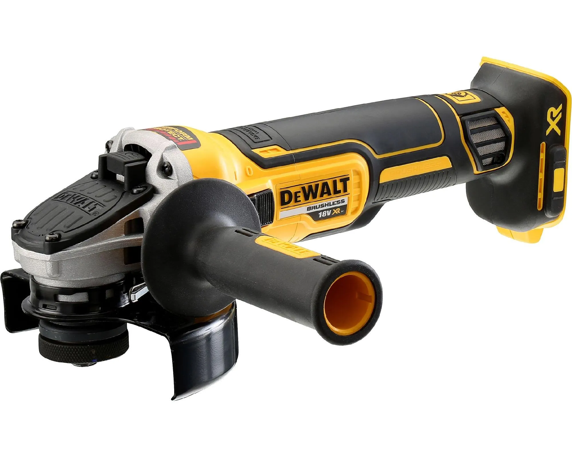 Аккумуляторная угловая шлифовальная машина DeWalt DCG405N