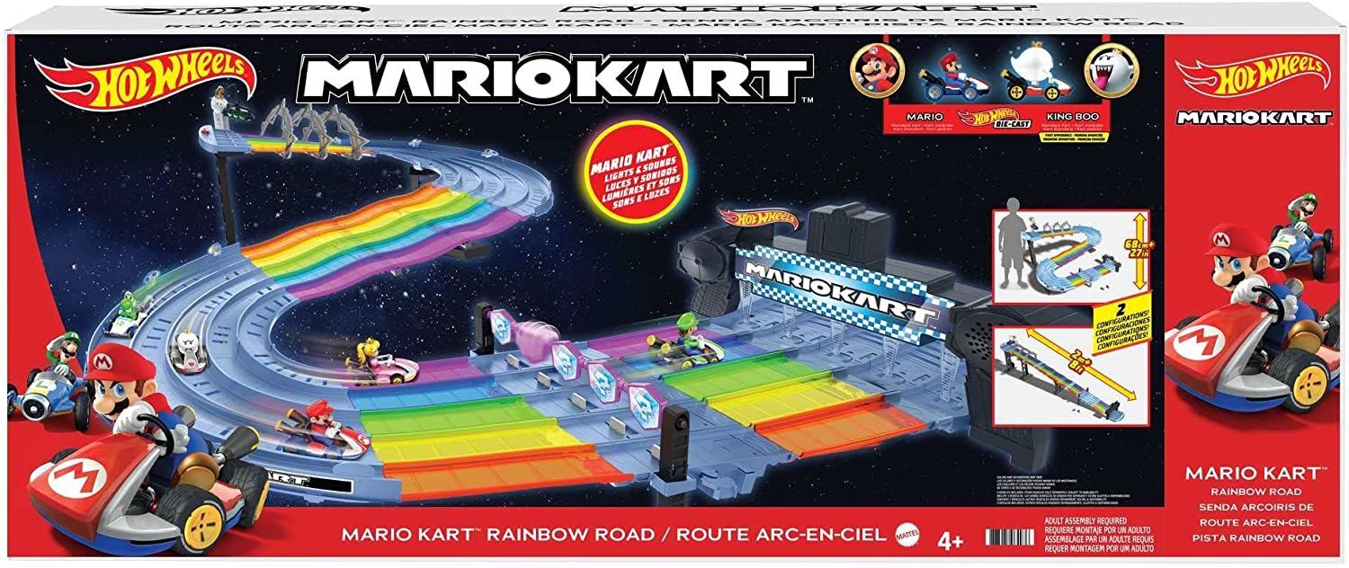 Конструтор Hot Wheels Mario Kart Rainbow Road