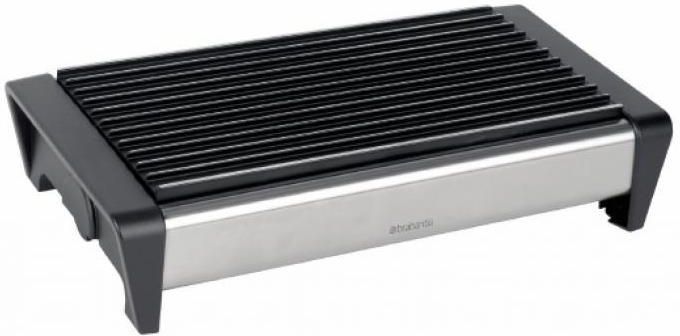 Подогреватель для блюд Brabantia на 2 свечи 477102, матовая сталь