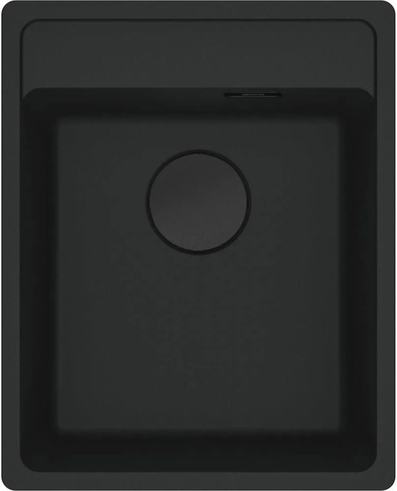 Кухонная раковина Franke Maris MRG 610-37 114.0693.517, матовый черный / черный слив