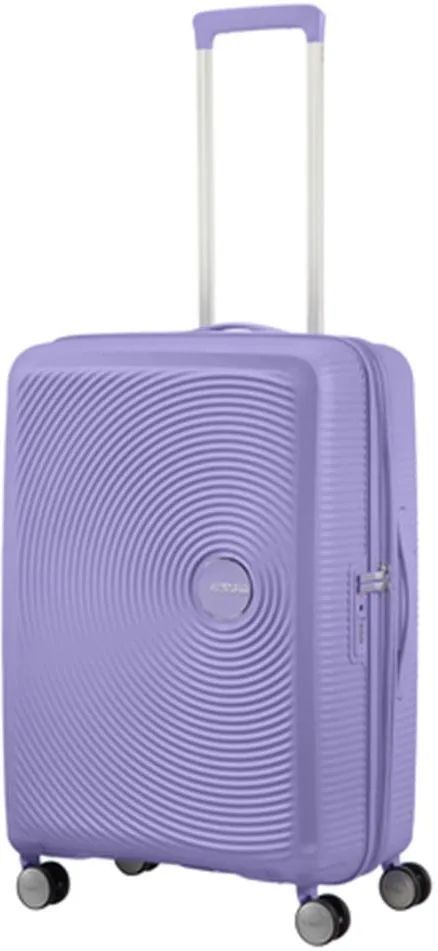American Tourister Soundbox 67 см,Чемодан раздвижной, фиолетовый 81л