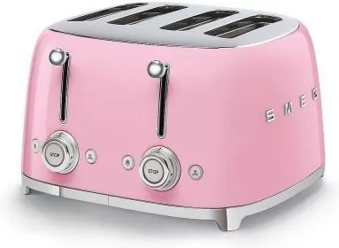 Тостер Smeg TSF03, розовый