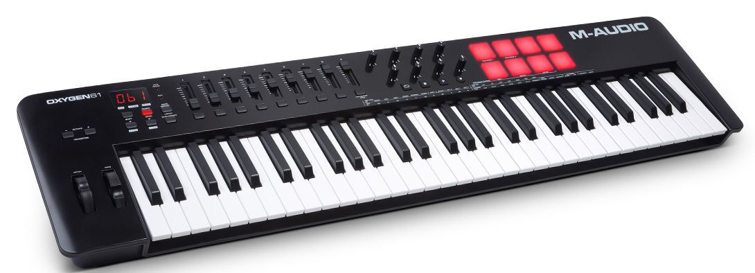 MIDI-клавиатура M-Audio Oxygen 61 MKV черный