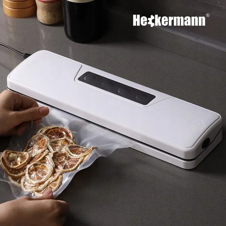 Вакуумный упаковщик Heckermann GM-77, белый
