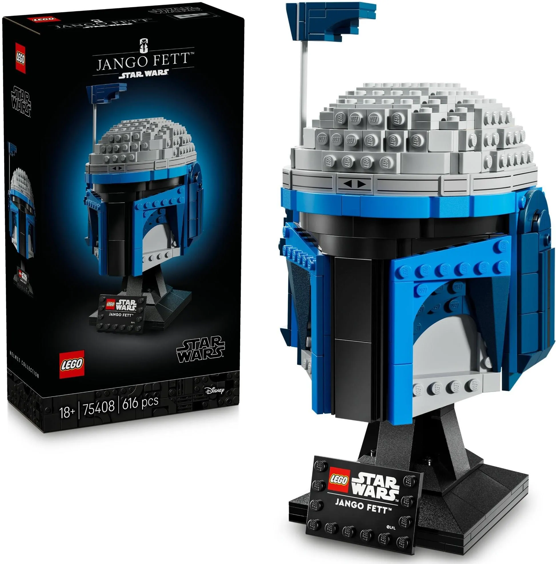 Конструктор LEGO Star Wars 75408 Шлем Джанго Фетта