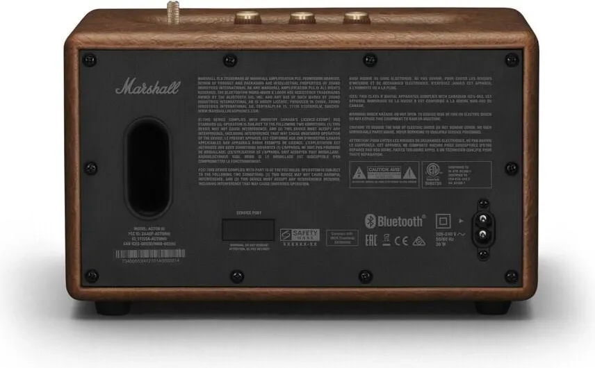 Беспроводная акустическая система Marshall Acton III, коричневая
