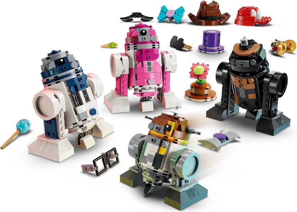 Конструктор LEGO Star Wars Creative - Набор для сборки дроидов - Лего Звездные Войны 75392