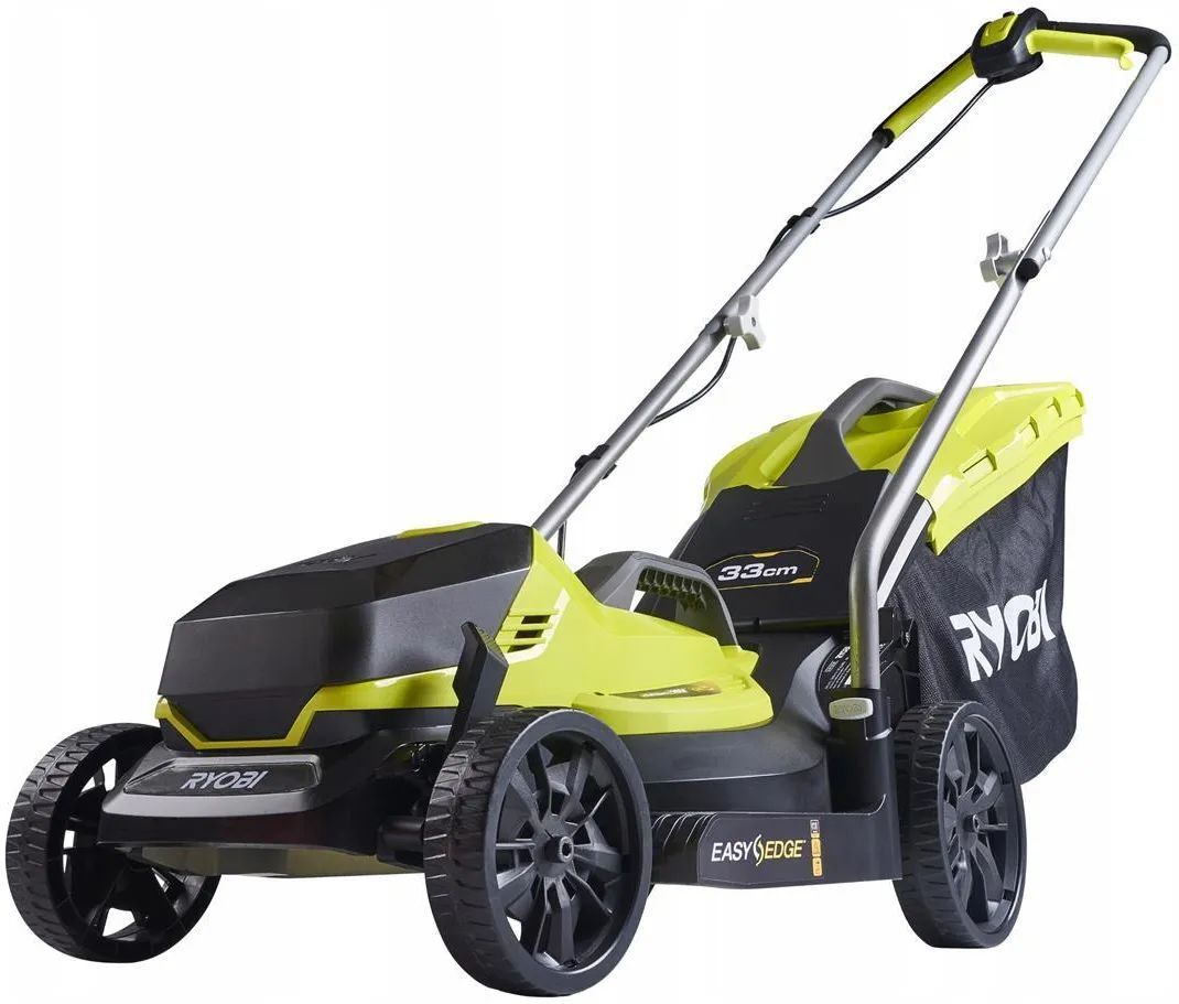 Аккумуляторная газонокосилка RYOBI RLM18X33B40 АКБ и ЗУ