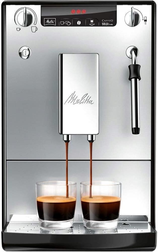 Автоматическая кофемашина Melitta Solo & Milk E953-202, серебристый
