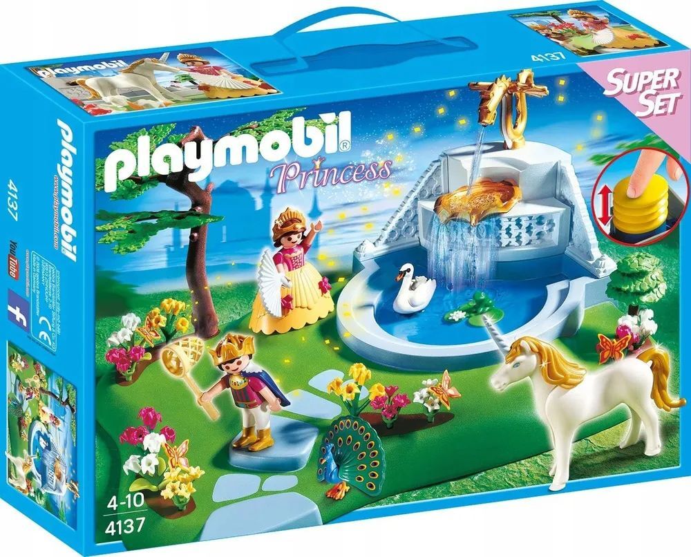 Игровой набор Playmobil Blocks Сказочная страна Королевский парк 4137