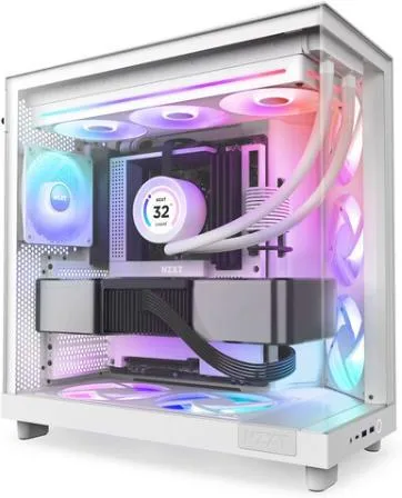 Корпусный вентилятор NZXT F360 RGB Core, 3×120 мм, Single Frame, белый