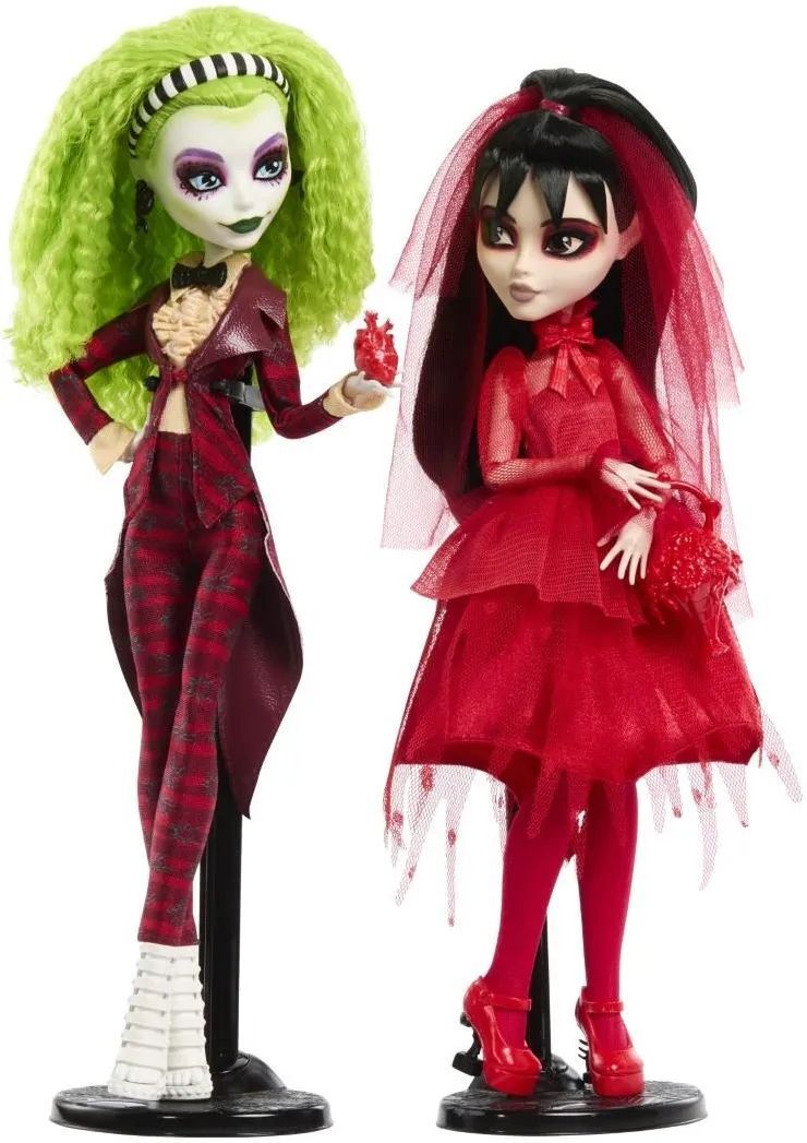 Набор кукол Mattel Monster High Skullector Бетелгейз и Лидия Дитц HYV96