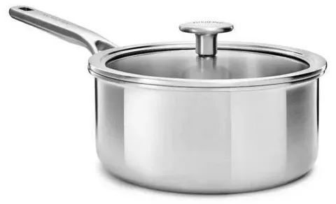 Набор посуды KitchenAid из нержавеющей стали с крышками CC005088001