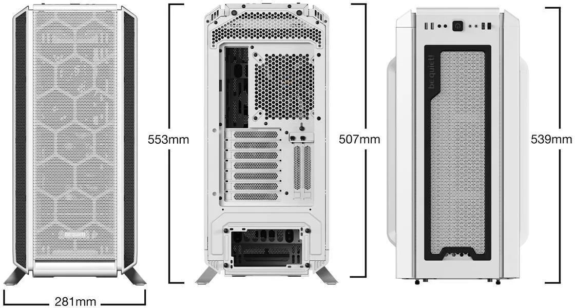 Корпус be quiet! Silent Base 802 white (BG040)