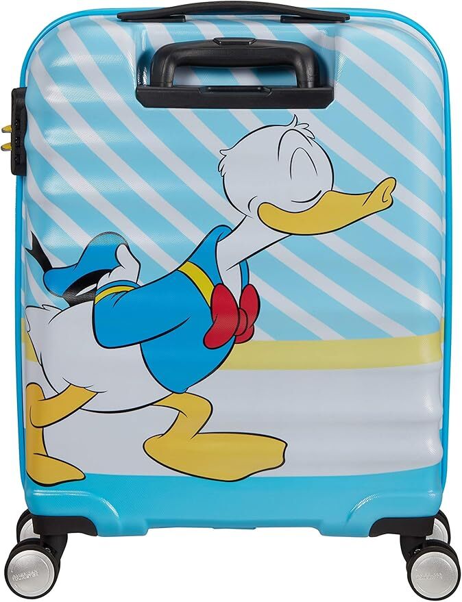 American Tourist Mistress Wavebreaker Disney - Spinner S детский, 55 см, 36 л, многоцветный (Donald Blue Kiss)