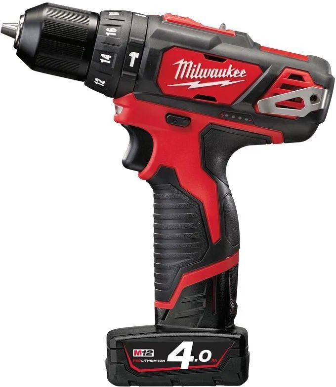 Ударный шуруповёрт Milwaukee M12 BPD-402C 1 4.0 Ah и ЗУ 4933441935