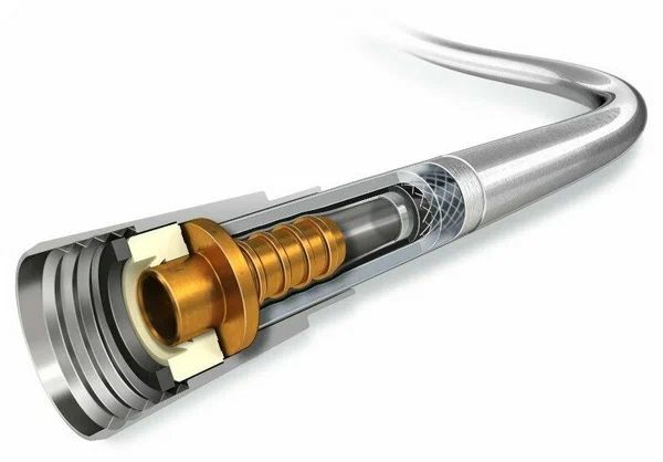 Душевой шланг Hansgrohe Axor Showersolutions 2m матовый никель