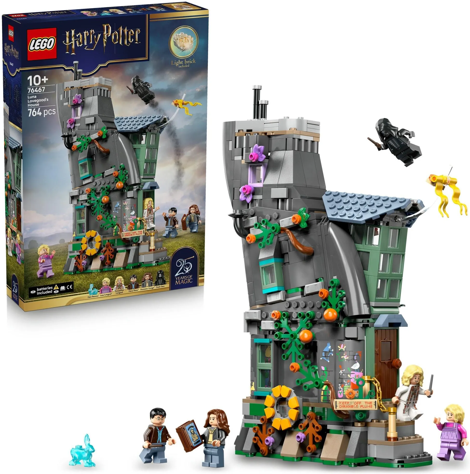 Конструктор LEGO Harry Potter 76467 Дом Луны Лавгуд