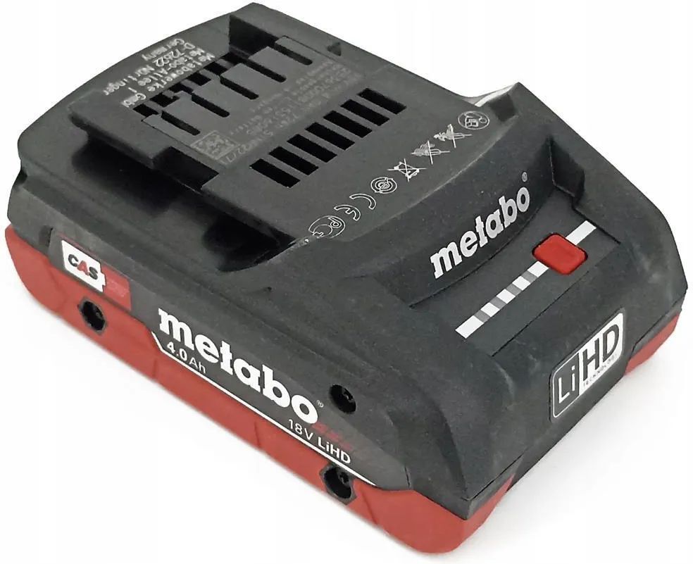 Аккумулятор Metabo LiHD 18 V/4.0 Ah 625367000