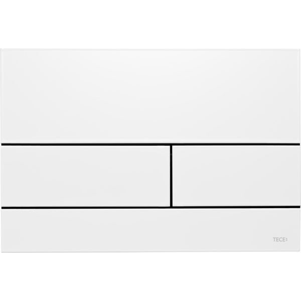 Кнопка смыва Tece Square II, белая матовая, металлическая для WC 9240834