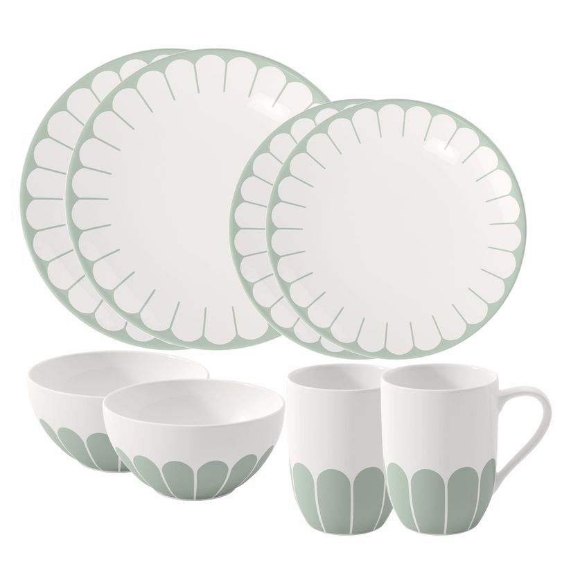 Набор посуды Villeroy & Boch Fleur Starter Kit 1045506000 8 шт. Green