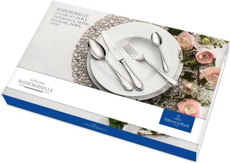 Набор столовых приборов Villeroy&Boch Mademoiselle 24 предмета