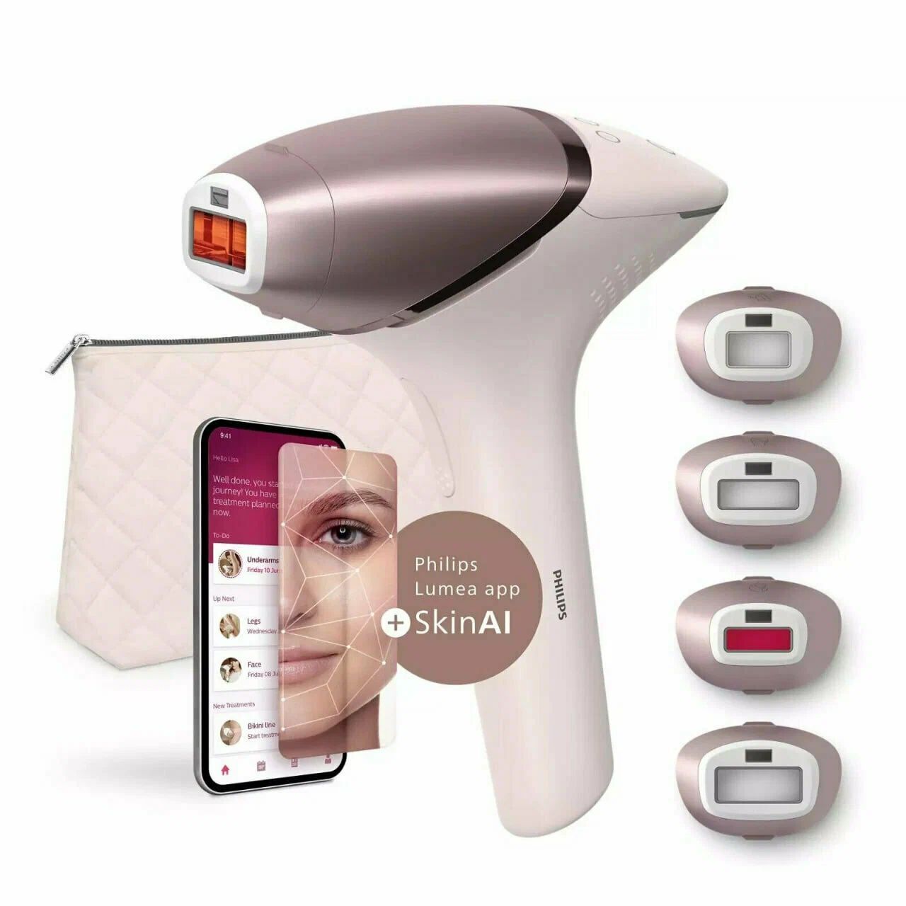 Эпилятор Philips Lumea 9900 BRI977/00 SenseIQ IPL