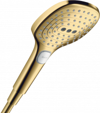 Ручной душ Hansgrohe Raindance Select E EcoSmart 28728990, полированное золото
