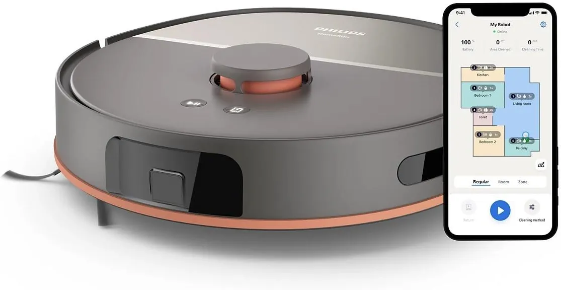 Робот-пылесос PHILIPS Aqua 5000 XU5000/10