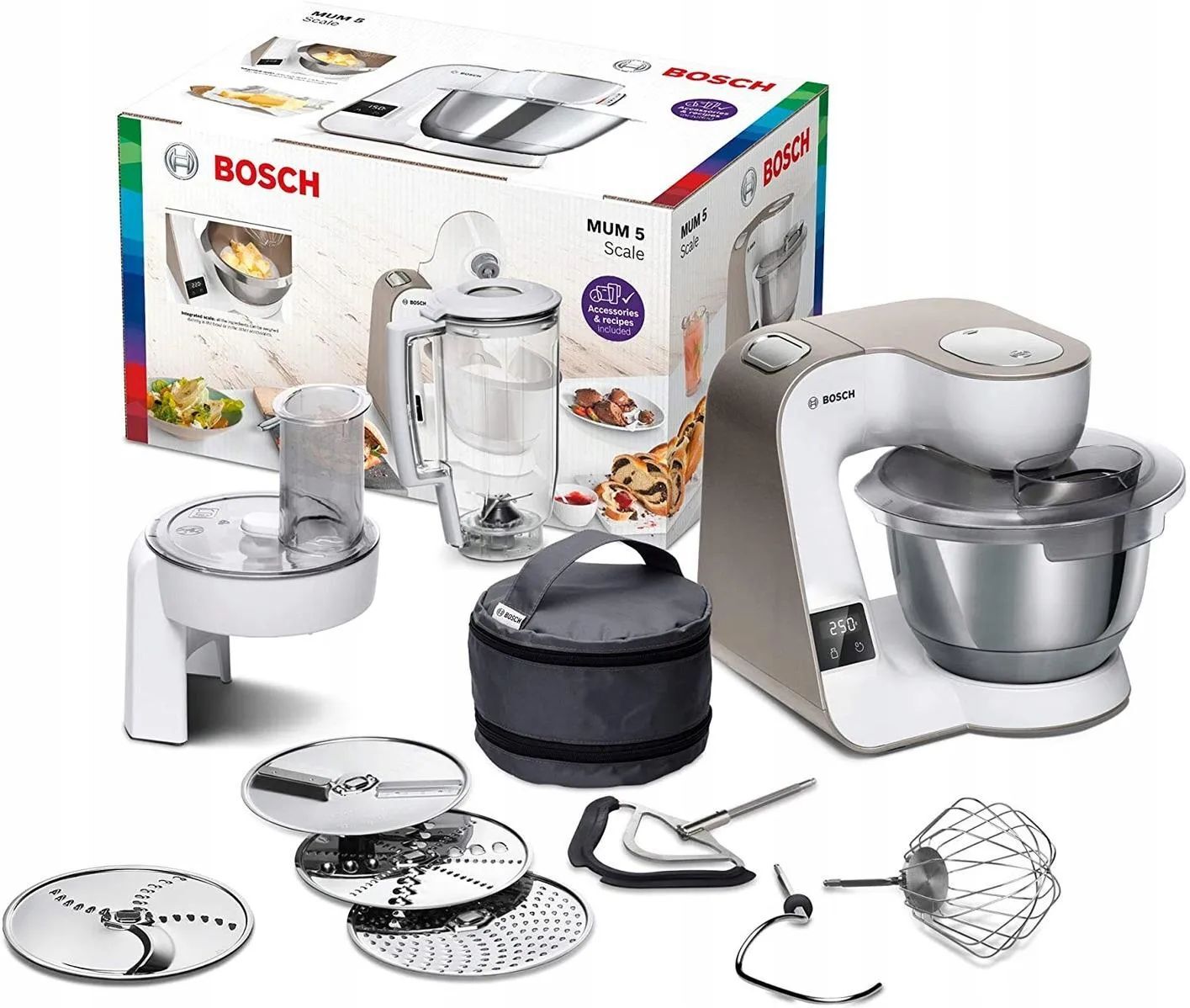 Кухонный комбайн Bosch Serie 4 MUM5XW20 (MUM5XW20)