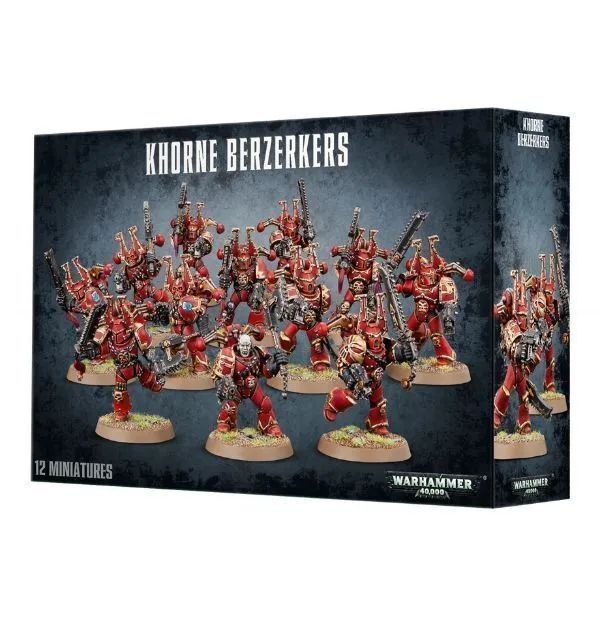 Набор настольных игр Games Workshop Chaos Space Marine Khorne Berzerkers, 1 шт.