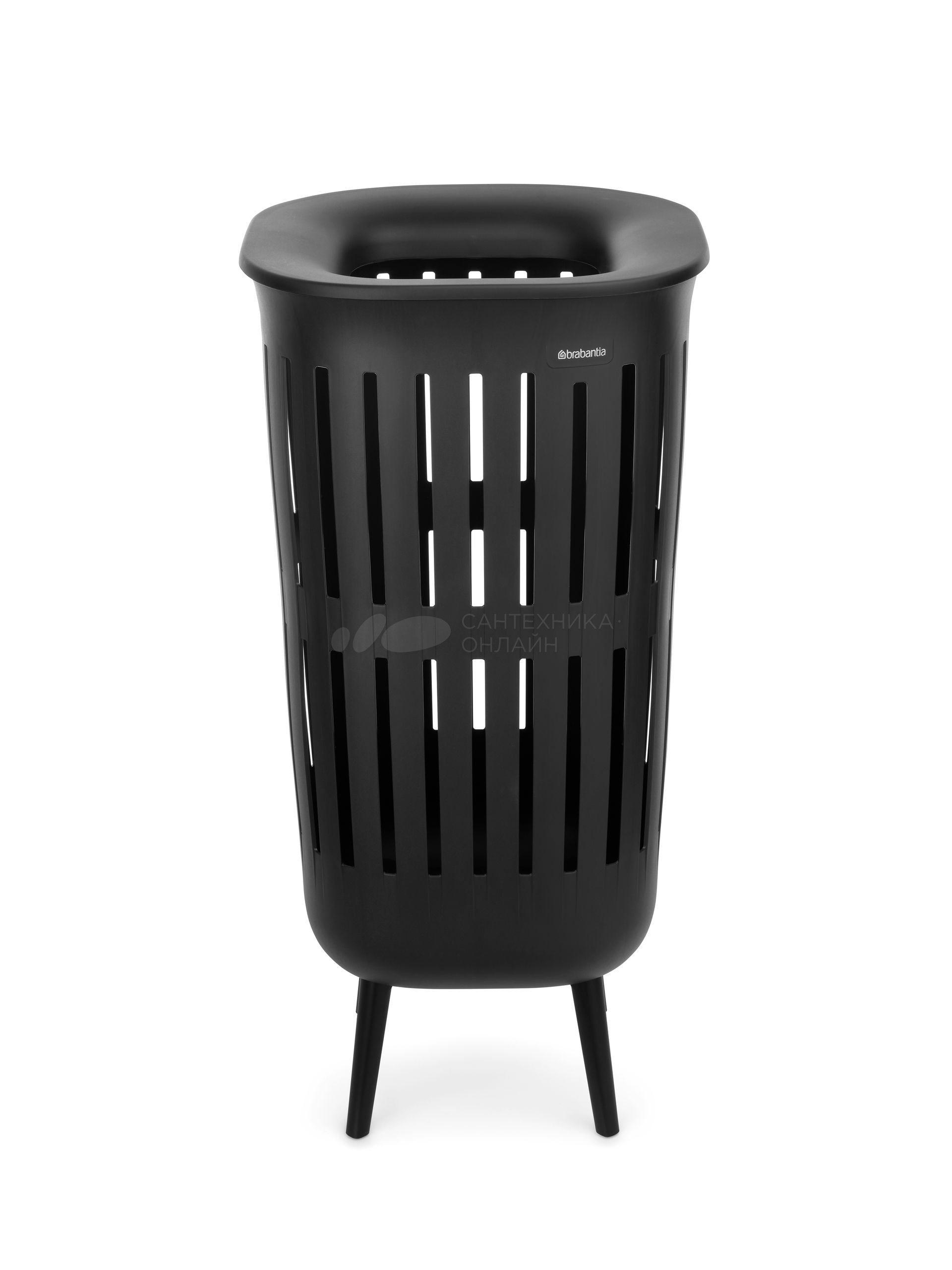 Корзина для белья Brabantia Collect-It 244728, чёрная