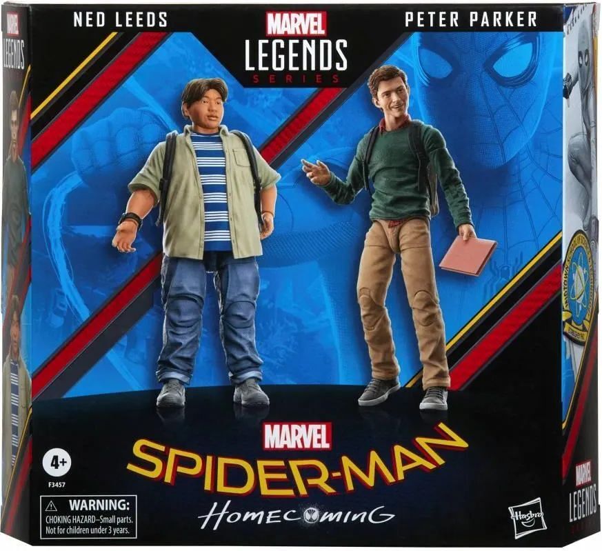 Фигурки Hasbro Marvel Legends Spider-Man Peter Parker & Ned Leeds F3457