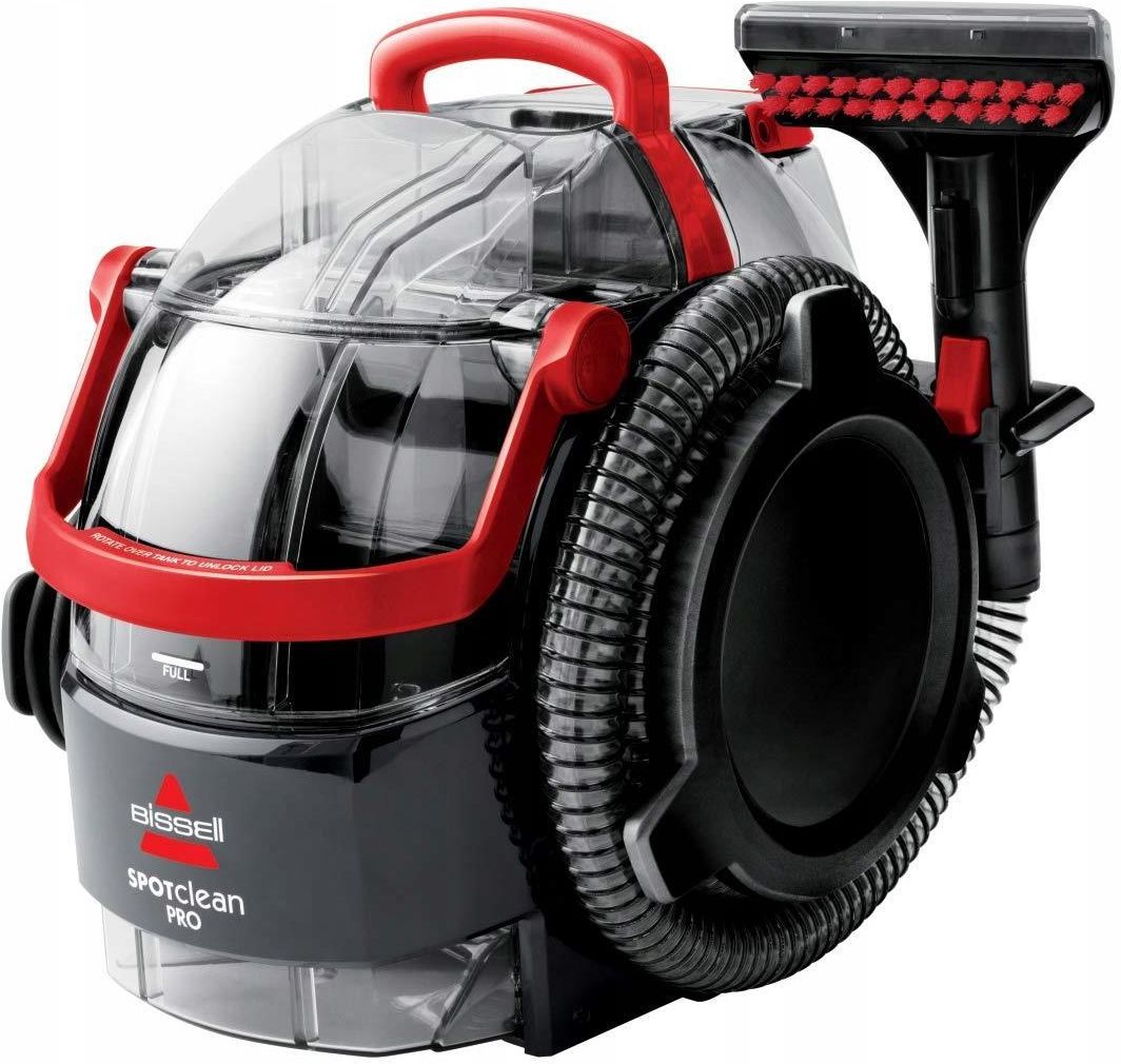 Портативный моющий пылесос BISSELL SpotClean Pro 1558N, чёрно-красный