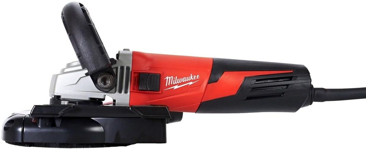 Угловая шлифовальная машина Milwaukee AGV 15-125 XC DEG-SET с кожухом пылеудаления 4933448035
