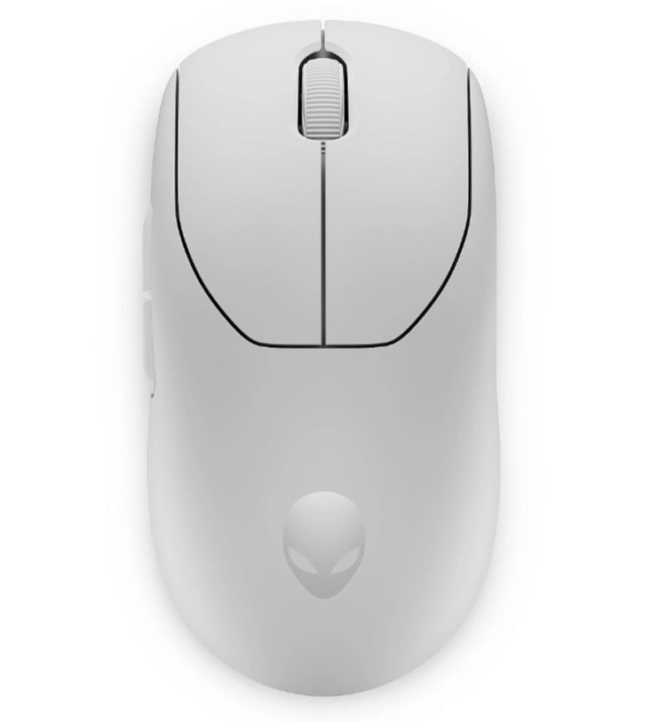Мышь Dell Alienware Pro Wireless Lunar Light (545BBFN), белый