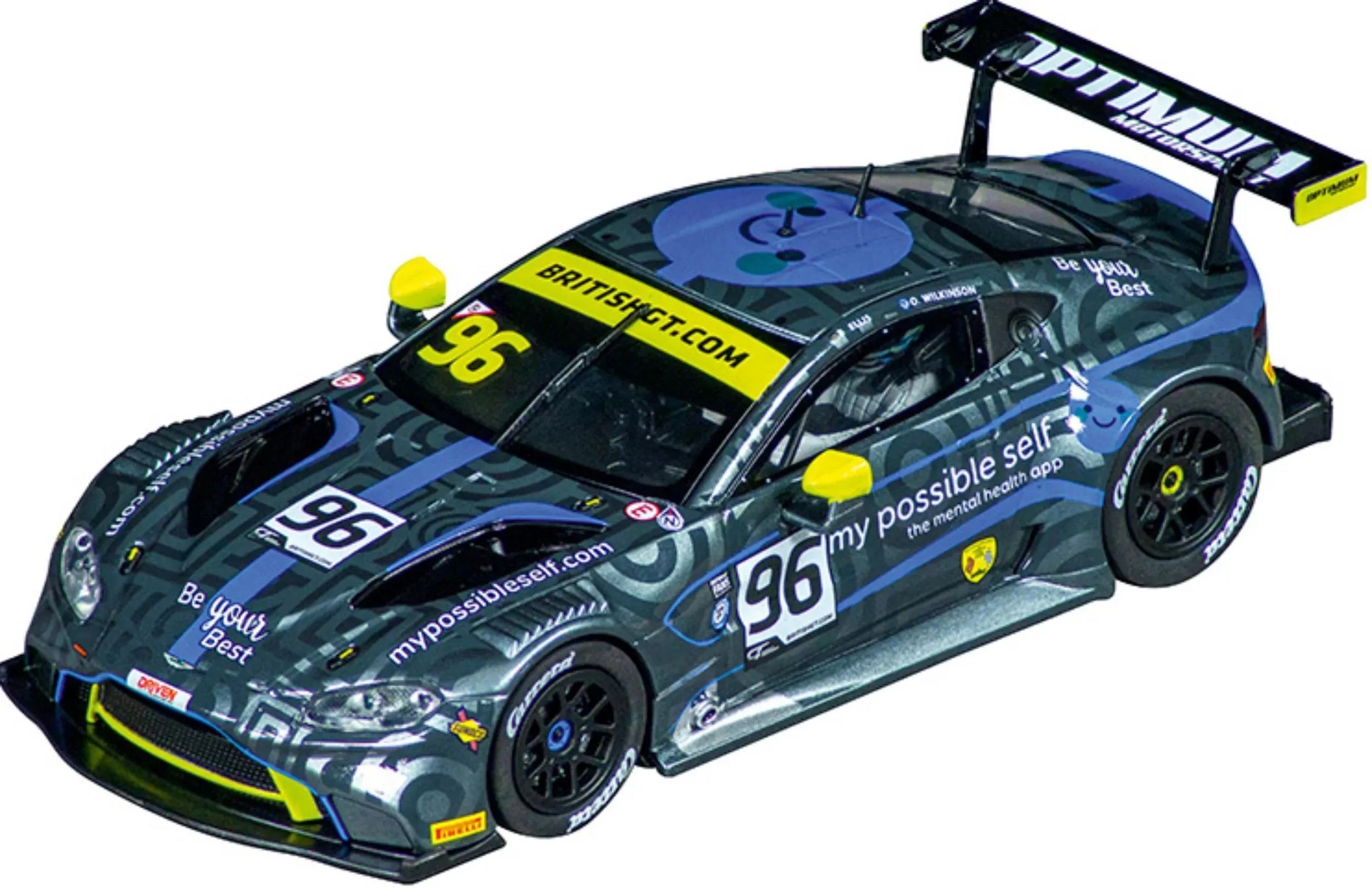 Аналоговая модель Carrera EVOLUTION - Aston Martin Vantage GT3 Optimum Motorsport, No.96 27696