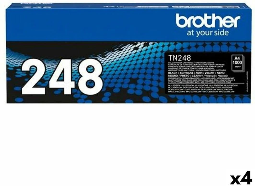 Картридж Brother TN-248BK черный 4шт.