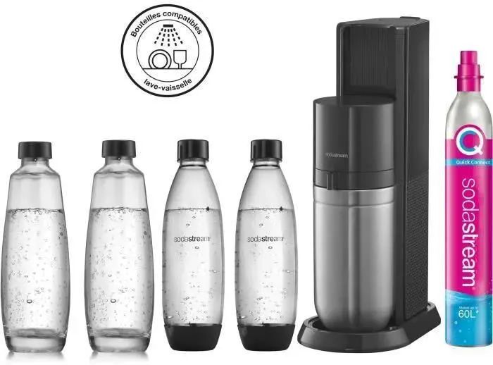Комплект: Сифон SodaStream DUONCB + Бутылки 4 шт