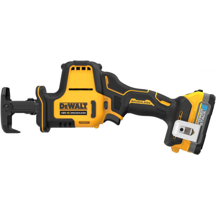 Сабельная пила Dewalt Dcs369E1T, с АКБ в кейсе