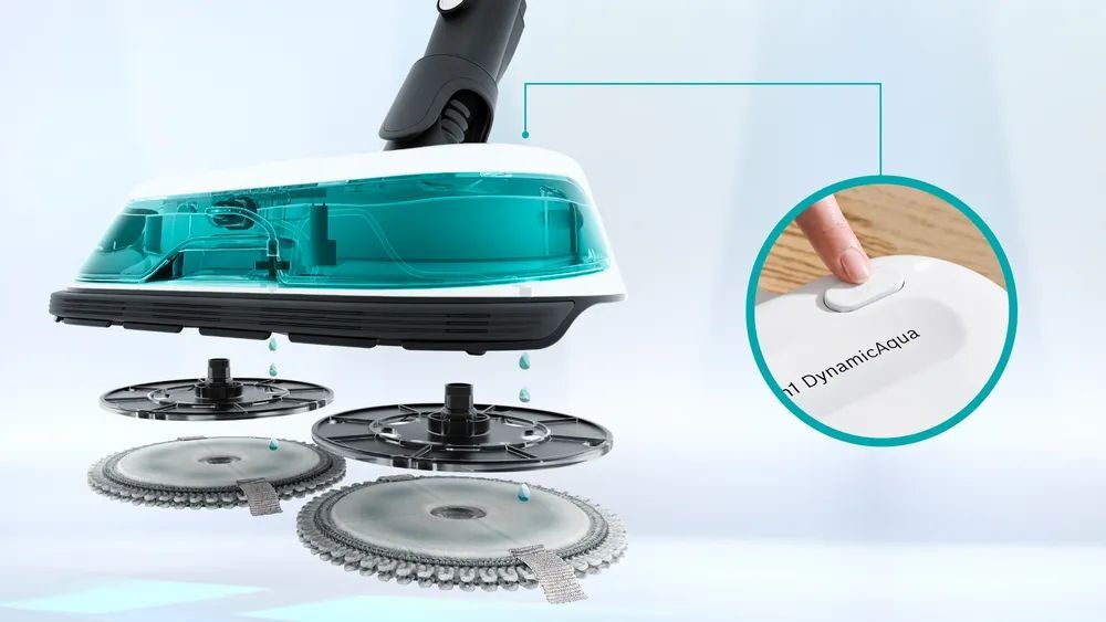 Вертикальный пылесос Bosch Unlimited 7 ProHygienic Aqua (BCS71HYG1)