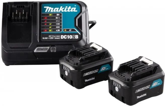 Набор аккумуляторов Makita 191L68-0 12V с АКБ 4,0 Ah и ЗУ