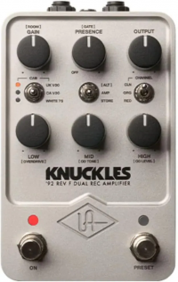 Гитарный эффект эмуляция усилителя Universal Audio UAFX Knuckles ’92 Rev F Dual Rec Amplifier