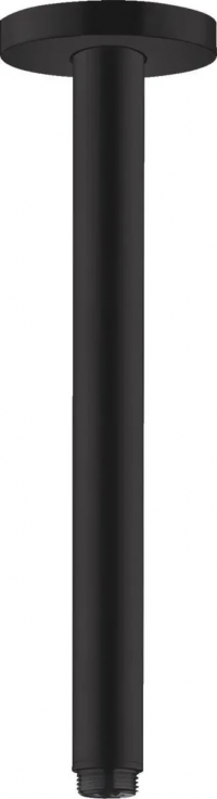 Потолочное подключение Hansgrohe S 300 мм DN15, черный матовый 27389670
