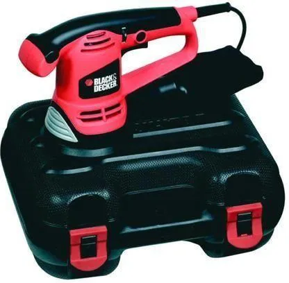 Эксцентриковая шлифмашина Black+Decker KA191EK-QS, с кейсом