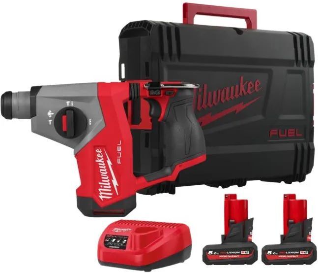 Перфоратор Milwaukee M12 FHAC16-502X SDS-Plus 16 мм 2 5.0 Ah с ЗУ и кейсом 4933499185