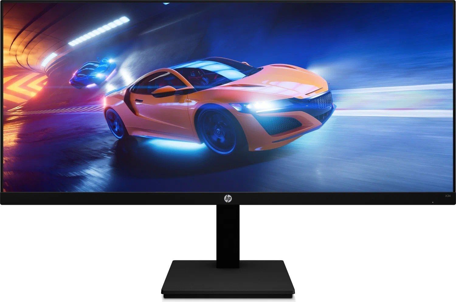 34" Монитор HP X34 WQHD, 3440x1440, 165 Гц, IPS, черный