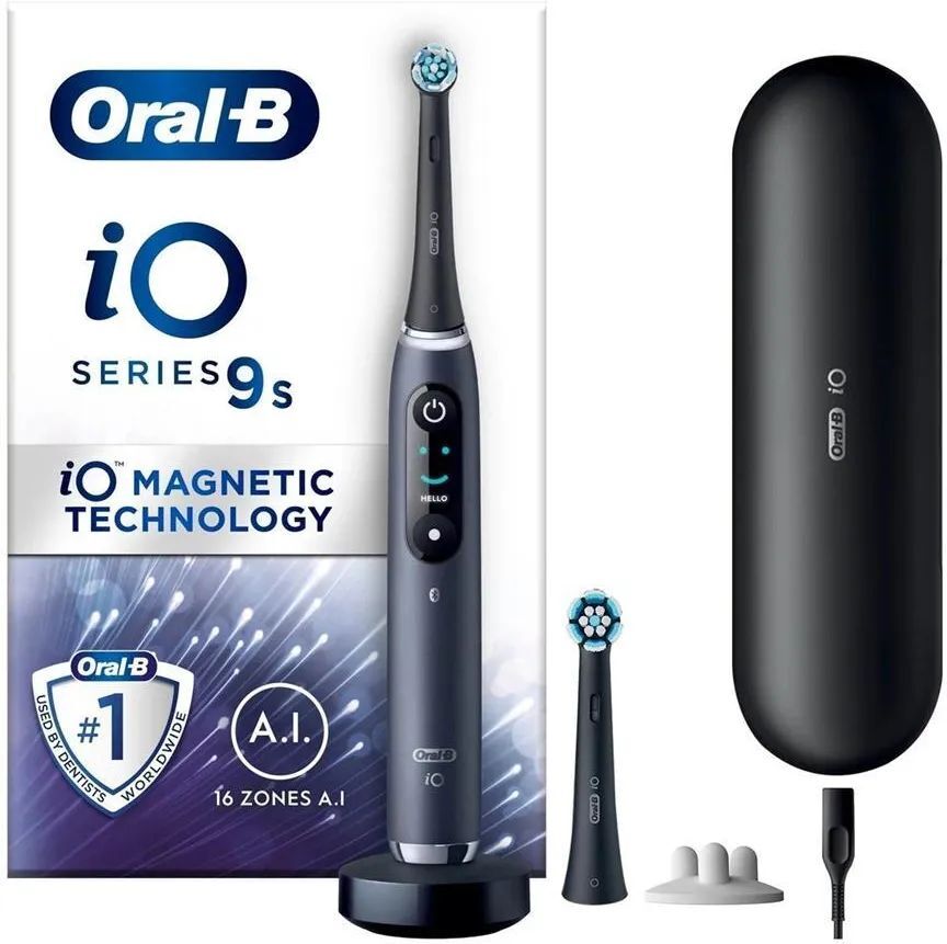 Электрическая зубная щетка Oral-B iO9S Black Onyx