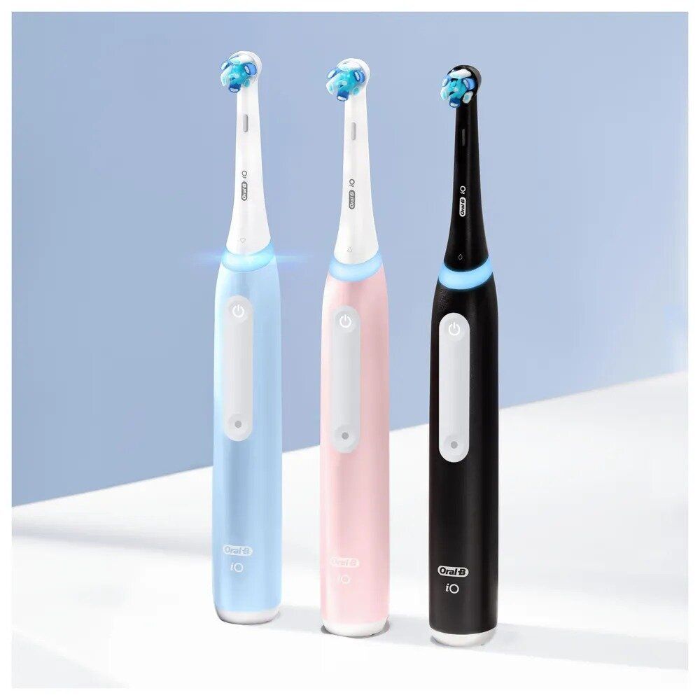 Электрическая зубная щетка Oral-B iO 3, светло-синий